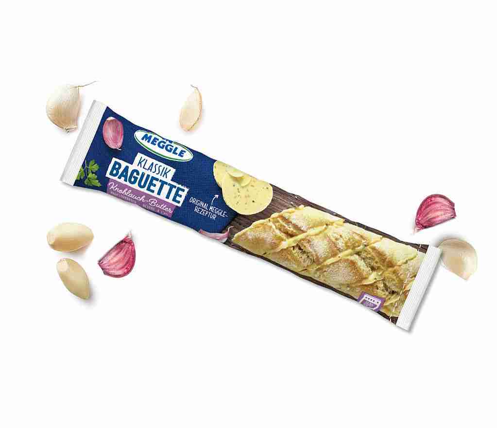MEGGLE Baguette Knoblauchbutter