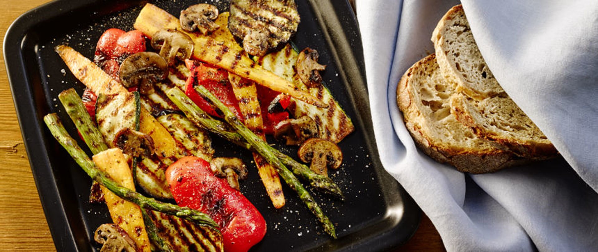 Grillgemüse - Rezepte jetzt bei MEGGLE.